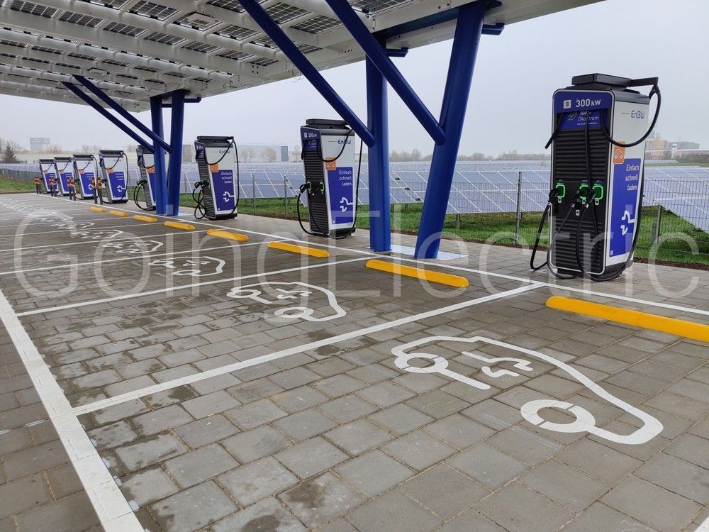 EnBW Schnellladepark Autohof Zorbau