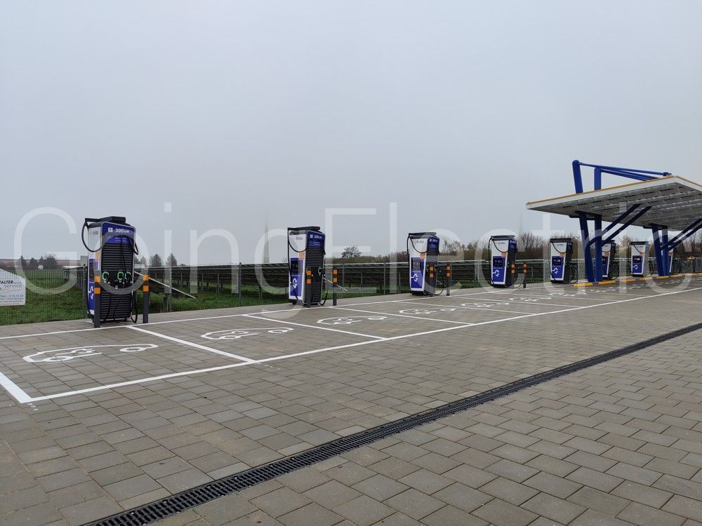 EnBW Schnellladepark Autohof Zorbau