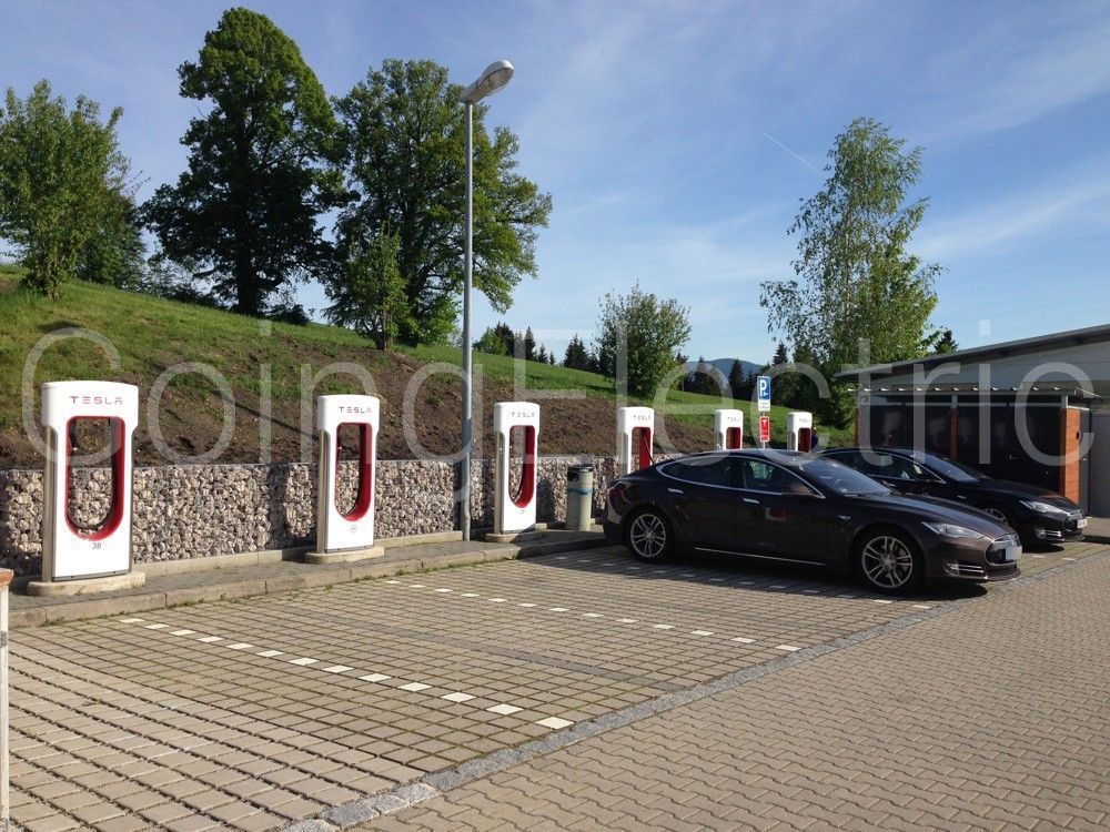 Supercharger Eni Tankstelle